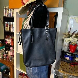 LONGCHAMP GENUINE LEATHER BAG | Size 12”W, 13”H